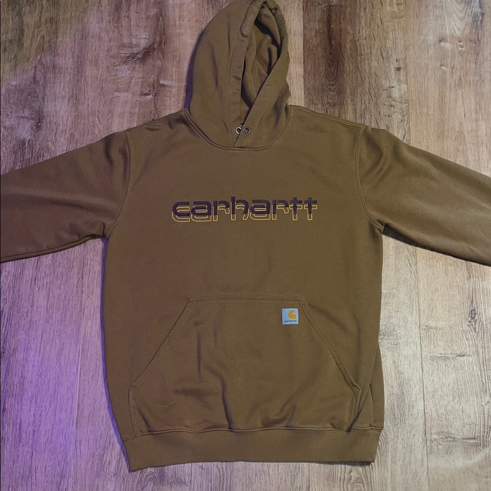 Carhartt Men's Brown Hoodie
